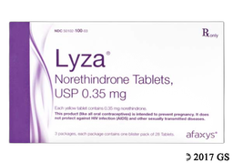 Lyza Coupon - Lyza 28 tablets of 0.35mg package