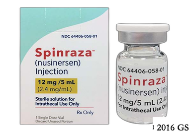 Spinraza Coupon - Spinraza 5ml of 2.4mg/ml vial