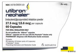 Utibron Coupon - Utibron 60 capsules of 27.5mcg/15.6mcg inhaler