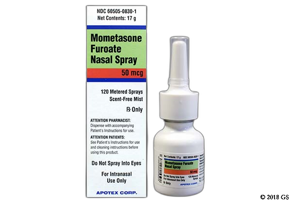 Brand Nasonex Nasal Spray (Mometasone) from Your Canada Drug Store