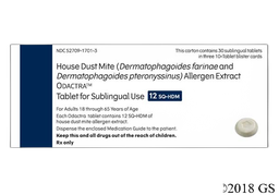 Odactra Coupon - Odactra 30 sublingual tablets of 12 SQ-HDM dose pack