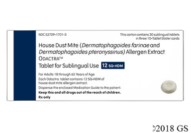 Odactra Coupon - Odactra 30 sublingual tablets of 12 SQ-HDM dose pack