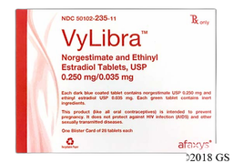 Vylibra Coupon - Vylibra 28 tablets of 0.25mg/0.035mg package