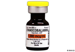 Cyanocobalamin Coupon - Cyanocobalamin 1ml of 1000mcg/ml vial