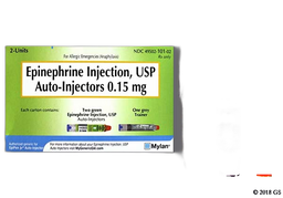 Epinephrine (Epipen Jr) Coupon - Epinephrine (Epipen Jr) 2 auto-injectors of 0.15mg package