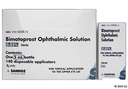 Bimatoprost (Latisse) Coupon - Bimatoprost (Latisse) 5ml of 0.03% bottle of topical solution