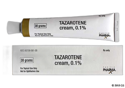 Tazarotene Coupon - Tazarotene 30g of 0.1% tube of cream