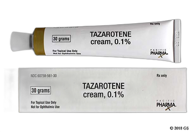 Tazarotene Coupon - Tazarotene 30g of 0.1% tube of cream
