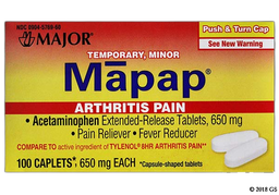 Mapap Arthritis Pain Coupon - Mapap Arthritis Pain 650mg tablet