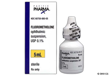 Fluorometholone Coupon - Fluorometholone 5ml of 0.1% eye dropper