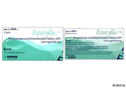Estarylla Coupon - Estarylla 28 tablets of 0.25mg/0.035mg package