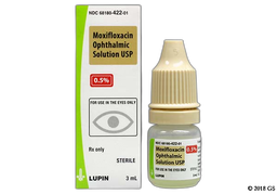 Moxifloxacin Coupon - Moxifloxacin 3ml of 0.5% eye dropper
