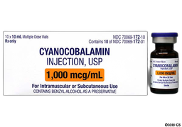 Cyanocobalamin Coupon - Cyanocobalamin 10ml of 1000mcg/ml vial