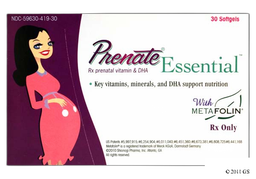 Prenate Essential Coupon - Prenate Essential 30 softgels bottle