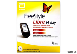 FreeStyle Libre 14 Day Coupon - FreeStyle Libre 14 Day 1 glucose meter of flash glucose monitoring system reader box