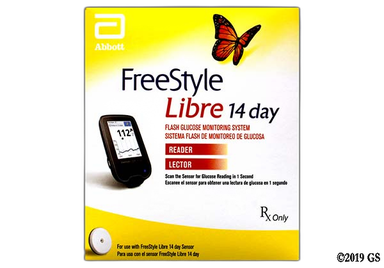 FreeStyle Libre Coupon - FreeStyle Libre 1 glucose meters of 14 day flash glucose monitoring system reader box