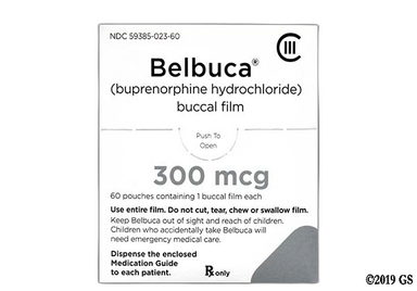 Belbuca Coupon - Belbuca 300mcg buccal film