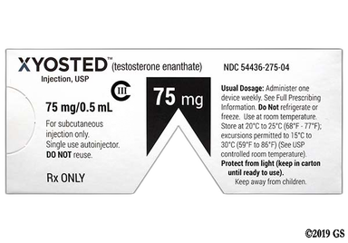 Xyosted Coupon - Xyosted 4 autoinjectors of 75mg carton