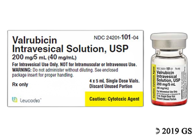 Valrubicin Coupon - Valrubicin 5ml of 40mg/ml vial