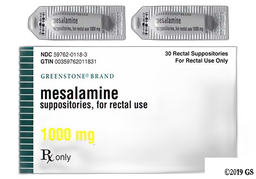 Mesalamine Coupon - Mesalamine 1000mg suppository