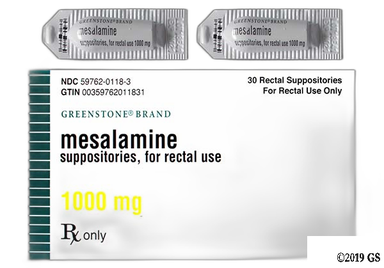 Mesalamine Coupon - Mesalamine 1000mg suppository