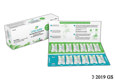 Orkambi Coupon - Orkambi 56 packets of 100mg/125mg carton