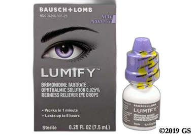 Lumify Coupon - Lumify 7.5ml of 0.025% eye dropper