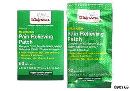 Camphor/Menthol/Methyl Salicylate Coupon - Camphor/Menthol/Methyl Salicylate 3.1%/6%/10% patch