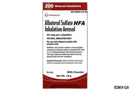Albuterol Coupon - Albuterol 18g of 90mcg hfa inhaler