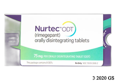 Nurtec Coupon - Nurtec 8 orally disintegrating tablets of 75mg dose pack