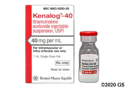 Kenalog Coupon - Kenalog 1ml of 40mg/ml vial