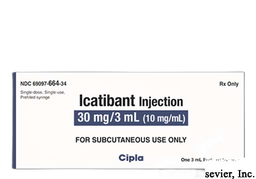 Icatibant Coupon - Icatibant 1 syringe of 30mg/3ml carton