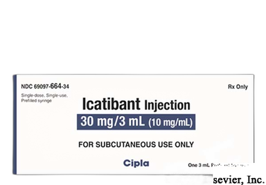 Icatibant Coupon - Icatibant 1 syringe of 30mg/3ml carton