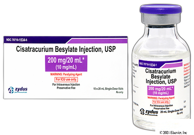 Cisatracurium Coupon - Cisatracurium 20ml of 10mg/ml vial