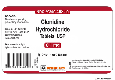 Clonidine 0.3 mg