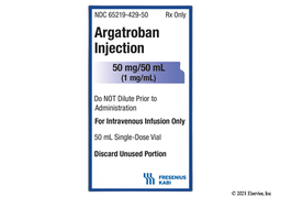 Argatroban Coupon - Argatroban 50ml of 1mg/ml vial