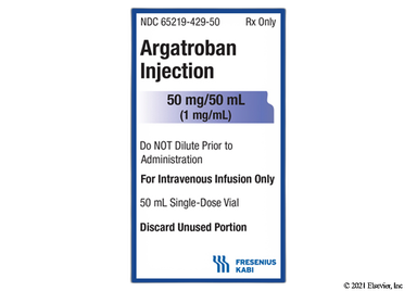 Argatroban Coupon - Argatroban 50ml of 1mg/ml vial