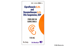 Ciprofloxacin/Dexamethasone Coupon - Ciprofloxacin/Dexamethasone 7.5ml of 0.3%/0.1% ear dropper