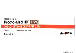 Procto-Med HC Coupon - Procto-Med HC 28g of 2.5% tube of cream