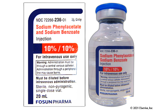 Sodium Phenylacetate/Sodium Benzoate