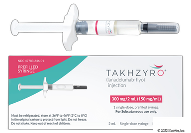 Takhzyro Coupon - Takhzyro 300mg/2ml of  syringe