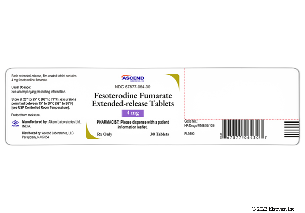 Fesoterodine