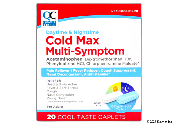 Acetaminophen/Chlorpheniramine/Dextromethorphan/Phenylephrine