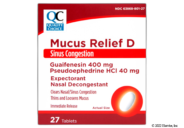 Guaifenesin/Pseudoephedrine