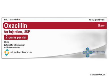 Oxacillin Coupon - Oxacillin 2g vial