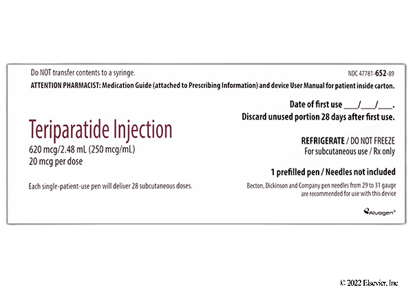 Teriparatide Injection