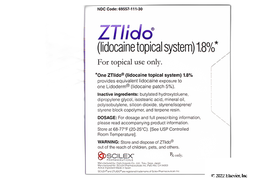 Ztlido Coupon - Ztlido 1.8% patch