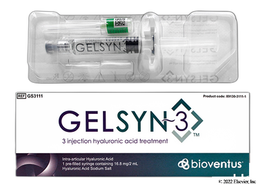 Gelsyn-3 Coupon - Gelsyn-3 2ml of 16.8mg/2ml syringe