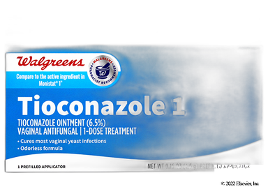 Tioconazole Coupon - Tioconazole 4.6g of 6.5% applicator