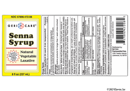 Senna Coupon - Senna 237ml of 8.8mg/5ml bottle of syrup
